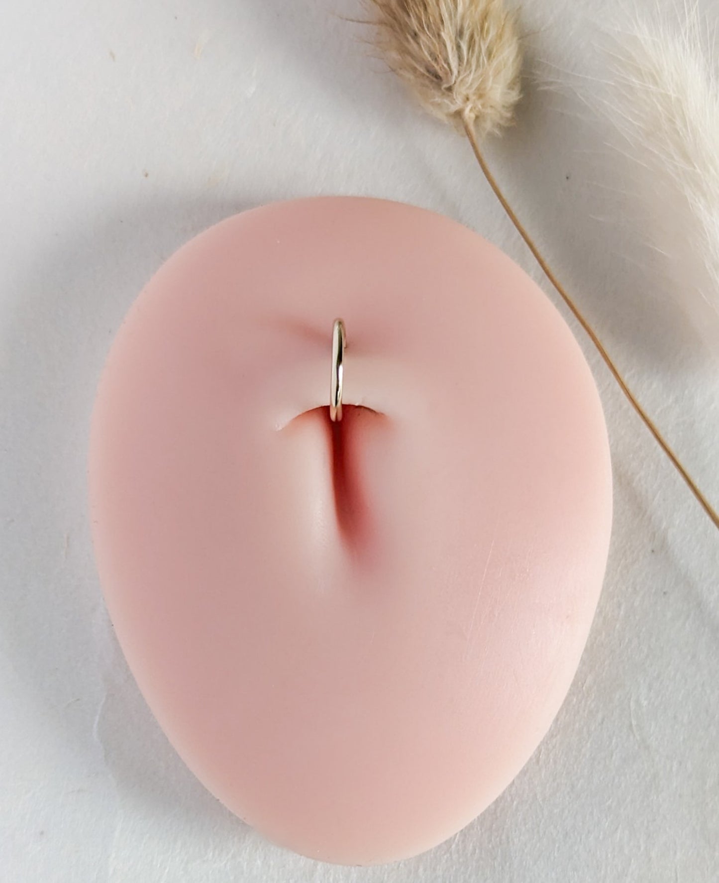 14K Gold Belly Ring (Gold fill)