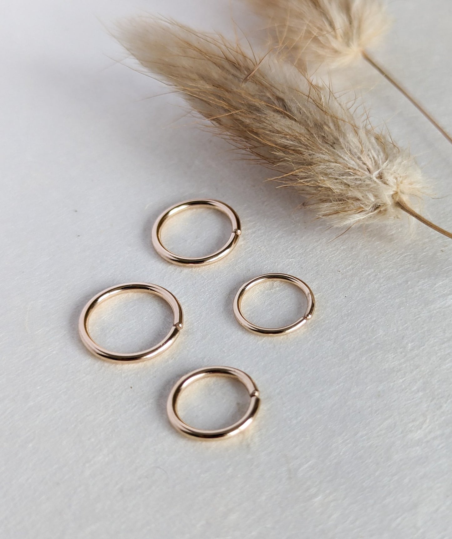 14K Gold Belly Ring (Gold fill)