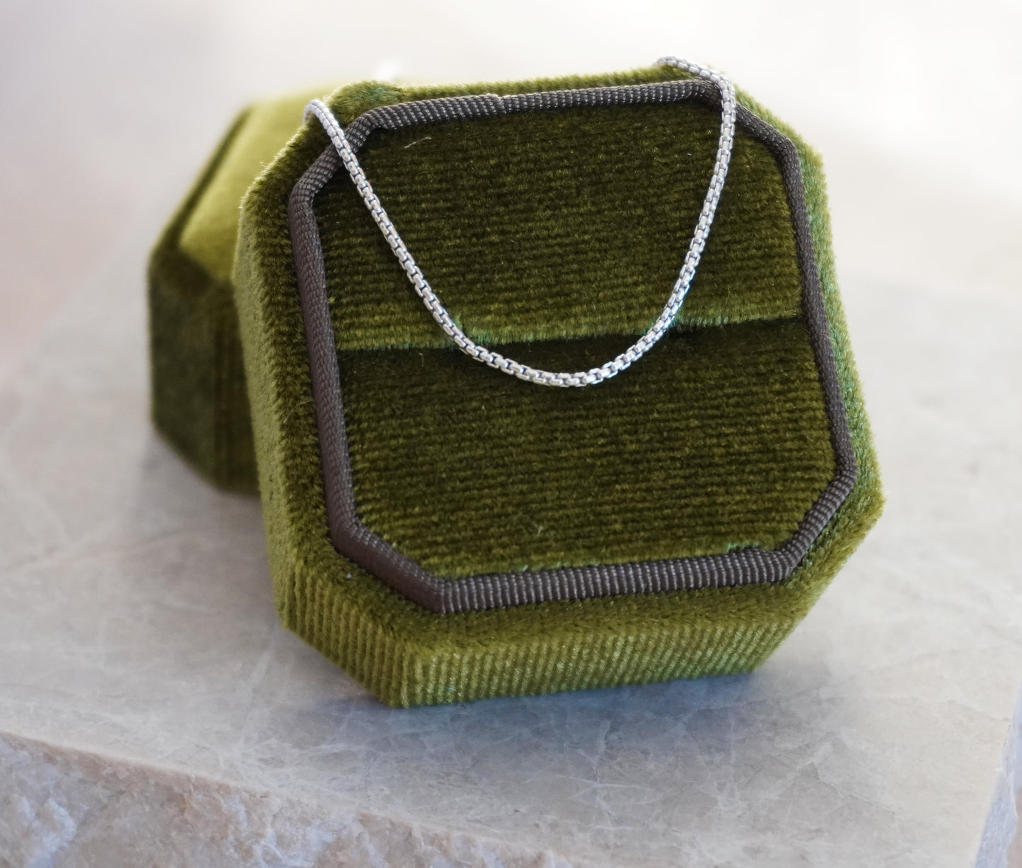 Sterling silver chains  |  Choose your style and length