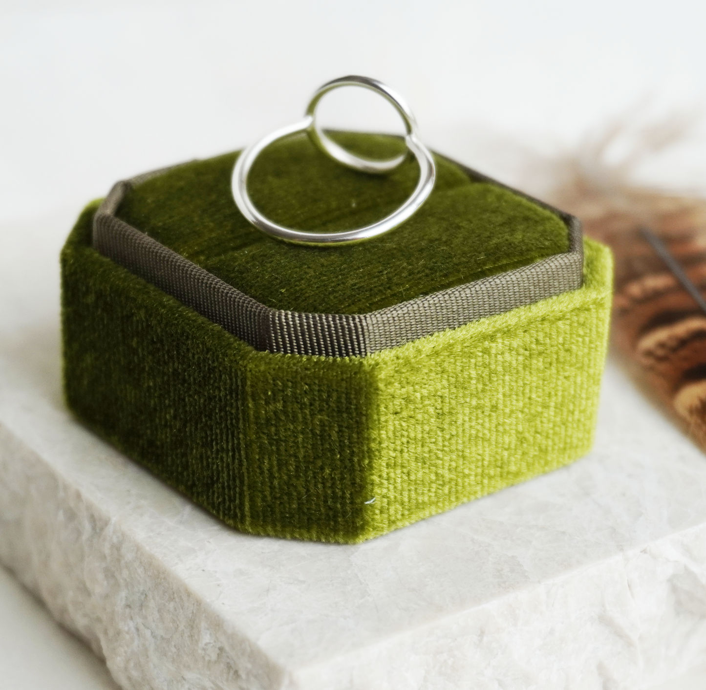 Full moon sterling silver ring | Made to order