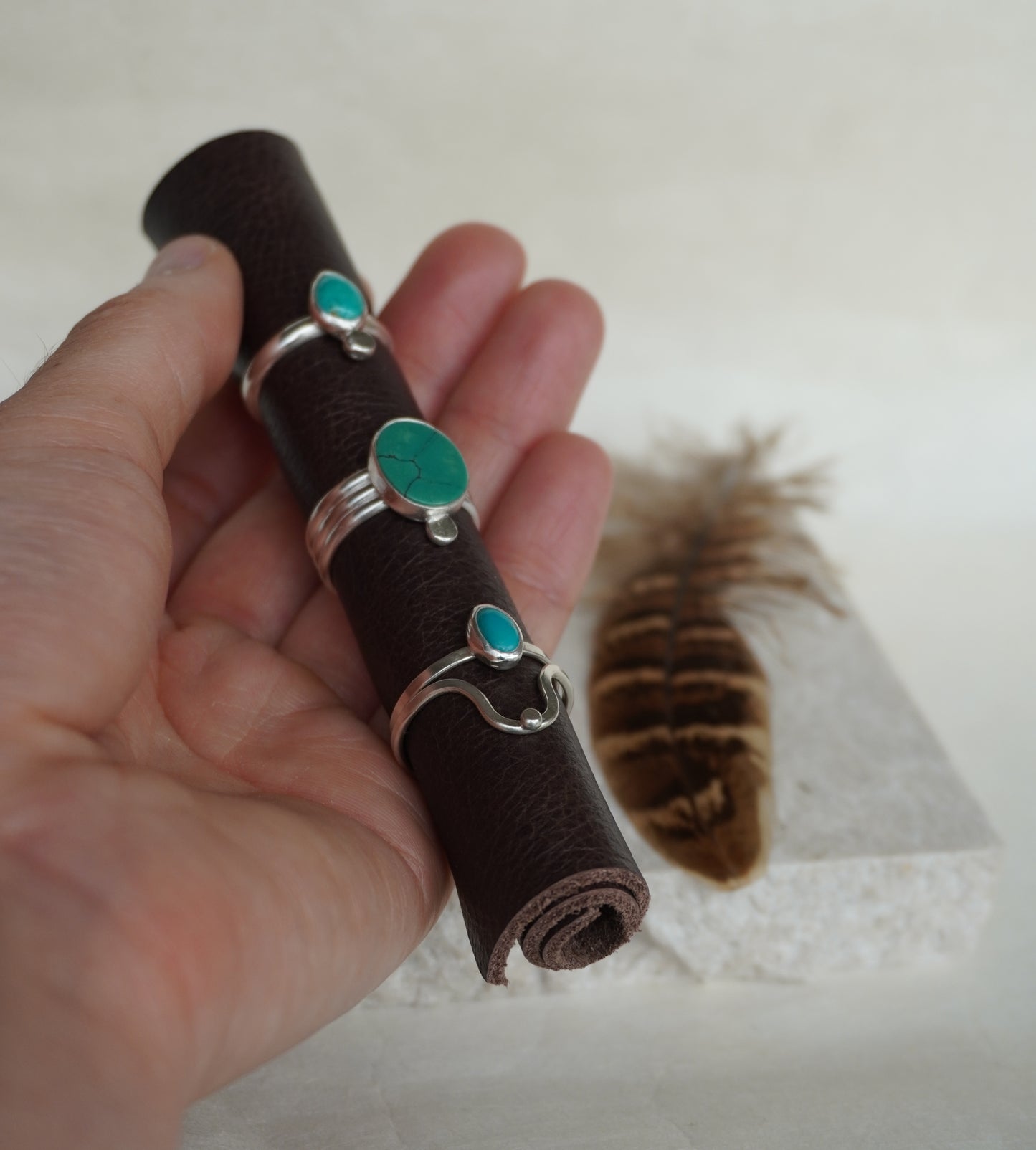 Turquoise rings | Ready to ship | One of a kind
