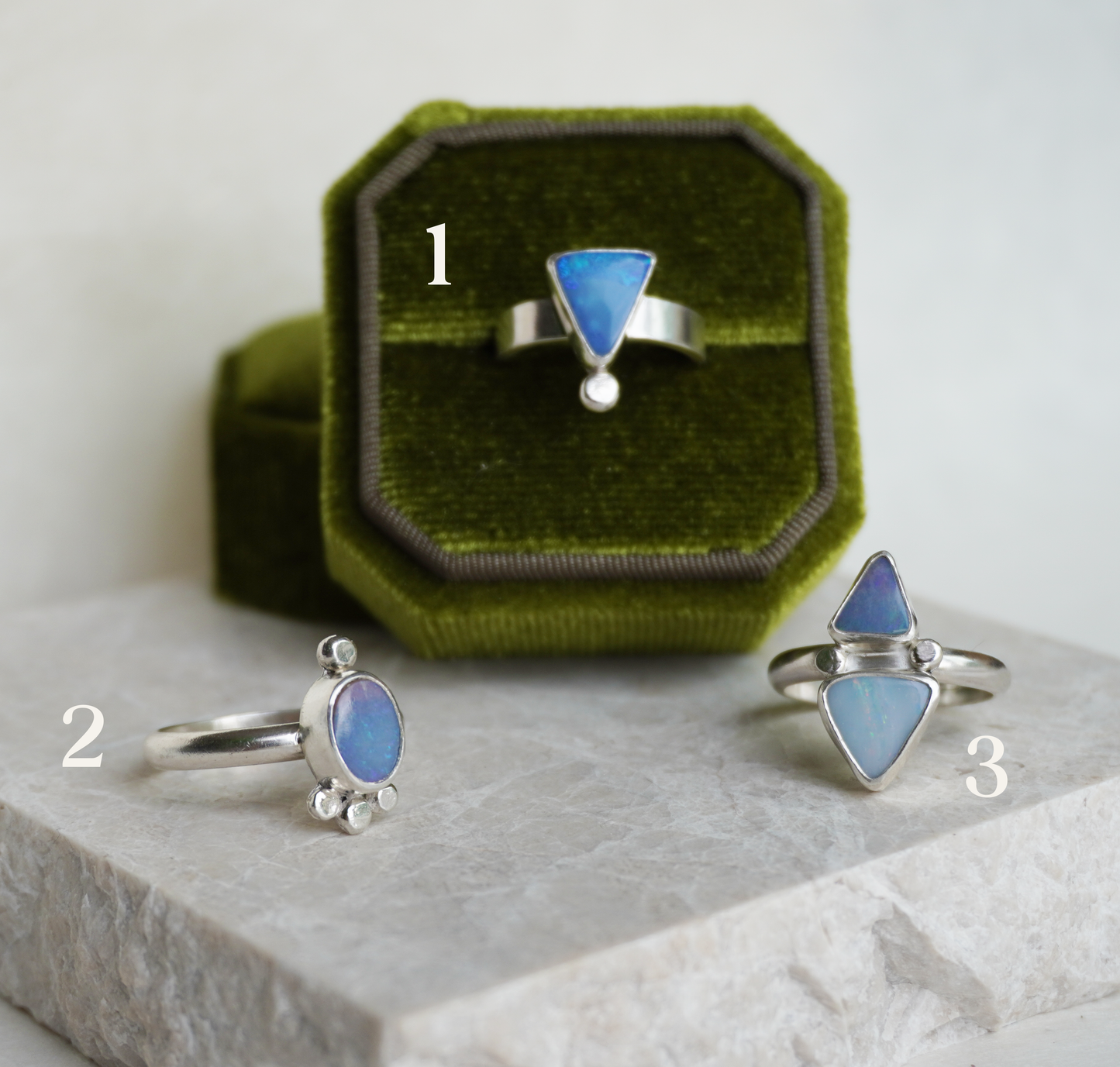 Opal rings | Ready to ship | One of a kind