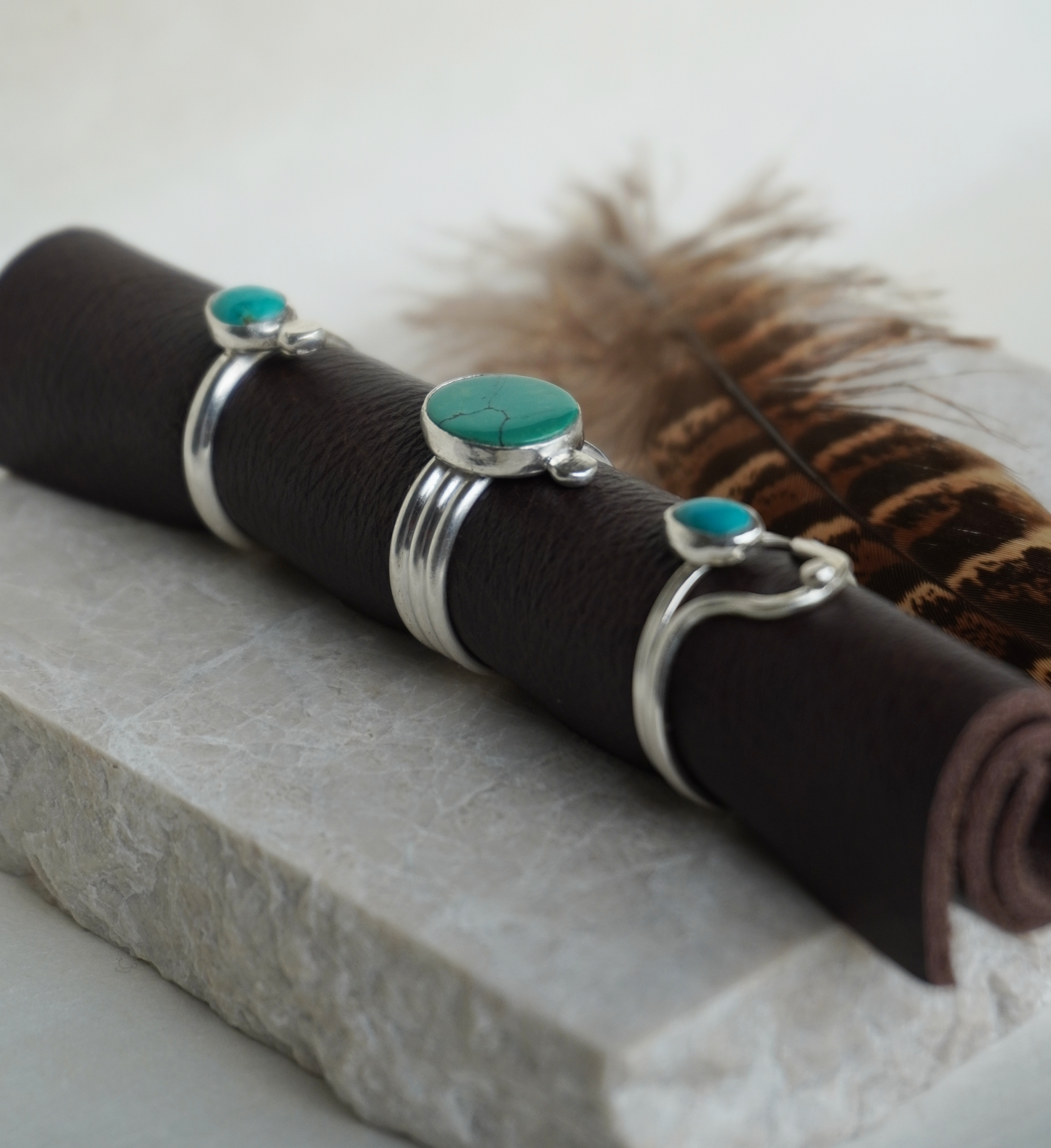 Turquoise rings | Ready to ship | One of a kind
